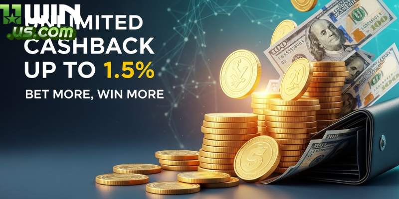 Khuyến mãi hoàn trả tại livecasinohvn.com lên đến 1,5%